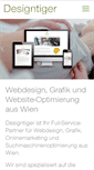 Mobile Screenshot of designtiger.at